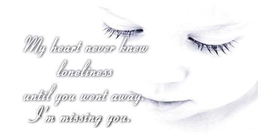 I Missing You -- Quote