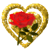 Happy Valentine's Day -- Golden Heart