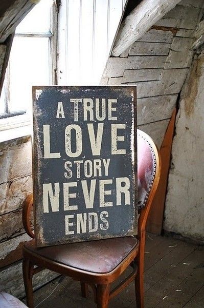A true love story never ends