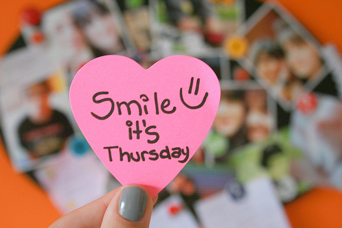 Smile it's Thursday