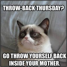 Grumpy Cat Throwback Thursday
