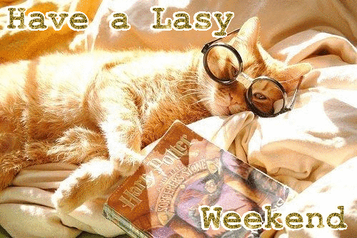 Have a Lazy Weekend