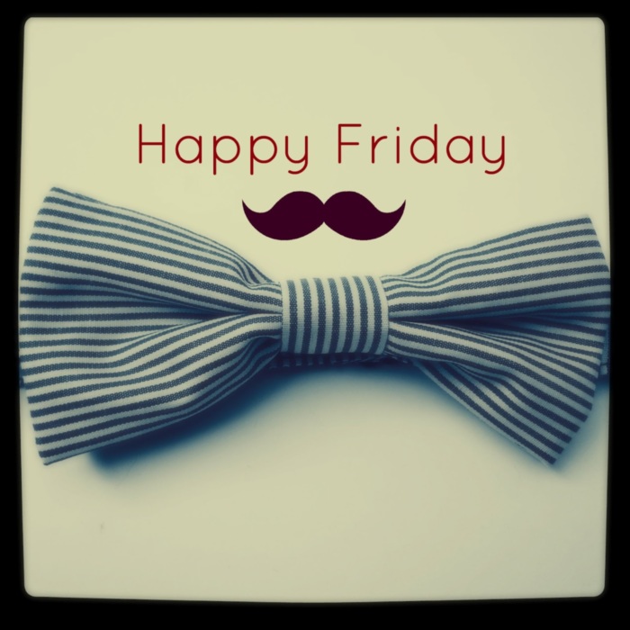 Happy Friday -- moustache