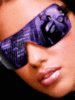 Glamour Girl wears sunglasses