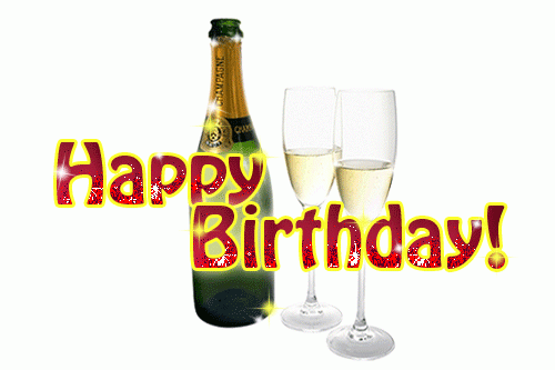 Happy Birthday! - Champagne 