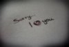 Sorry... I Love You 