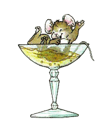 Happy Martini Mouse