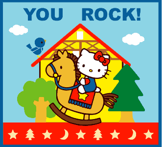 You Rock! -- Hello Kitty