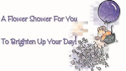 A Flower Shower For You To Brighten Up Your Day!