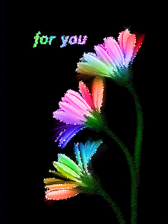 For You -- Rainbow Flowers