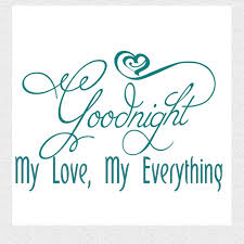Goodnight My Love, My Everything 