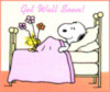Get Well Soon! -- Snoopy