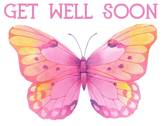Get Well Soon -- Butterfly
