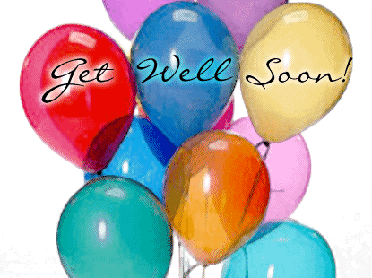 Get Well Soon! -- Ballons