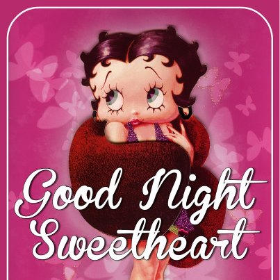 Good Night Sweetheart -- Betty Boop
