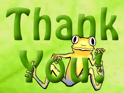 Thank You -- Frog