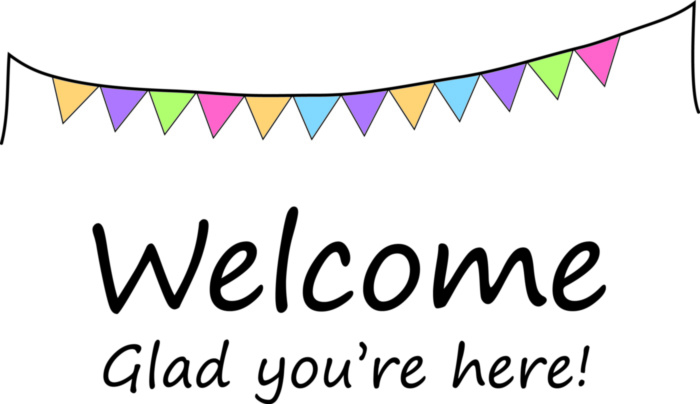 Welcome Glad you're here!