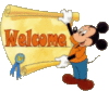 Welcome -- Mickey Mouse