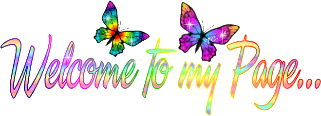 Welcome to my Page... -- Rainbow Butterfly