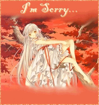 I'm Sorry... -- Anime
