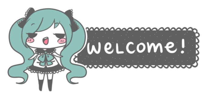 Welcome! -- Anime