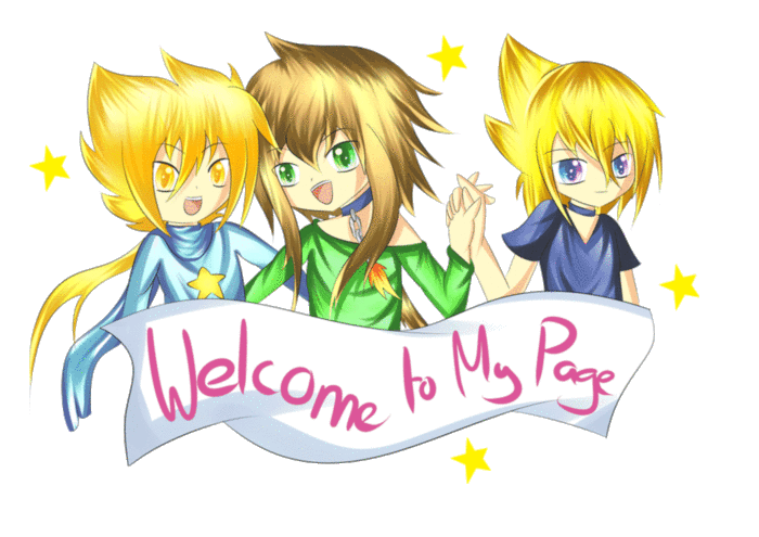 Welcome To My Page -- Anime