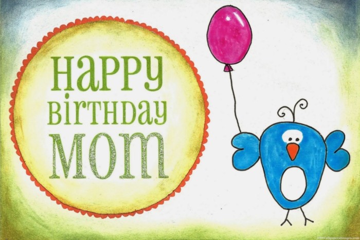 Happy Birthday Mom!