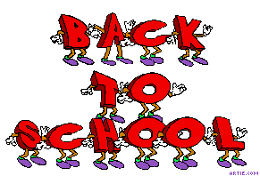 Back to School -- Dancing Letters