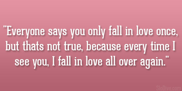 Fall in Love Quote