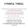 Fall Love Quote: 11 Painful Things