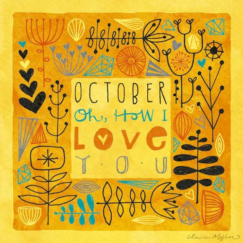 Oktober, I love you!