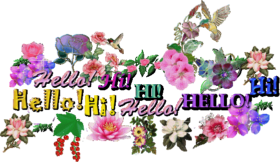 Hello! -- Flowers