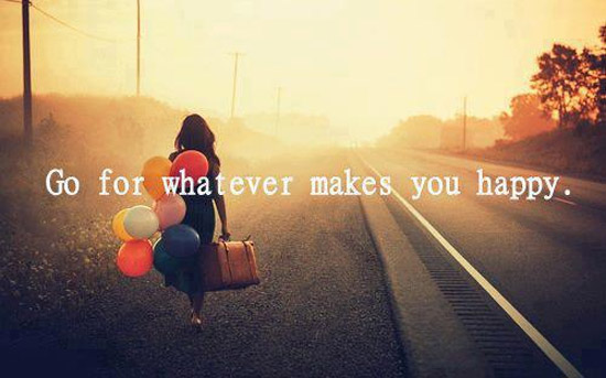 Go for whatever makes you happy.