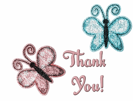 Thank You! -- Butterflies