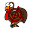 Happy Thanksgiving Funny Turkey