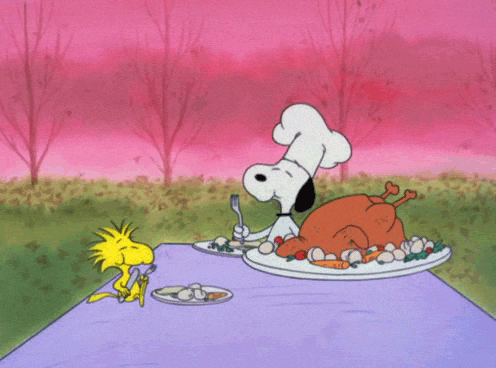 Happy Thanksgiving -- Snoopy