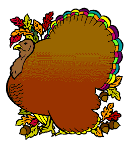 Happy Thanksgiving -- Turkey