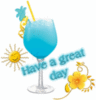 Have A Great Day! -- Blue Cocktail