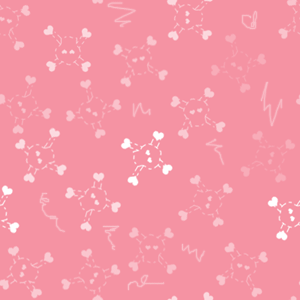 Girly pink skul