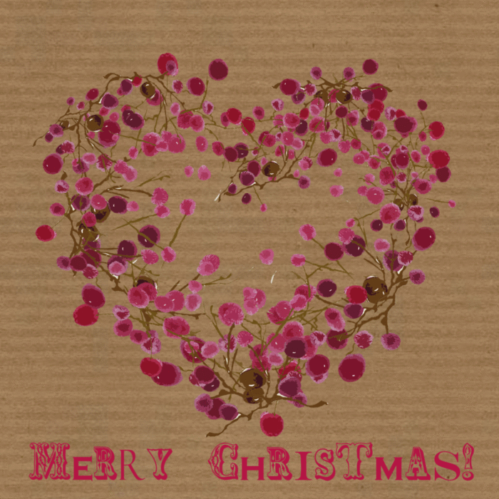 Merry Christmas -- Love Heart