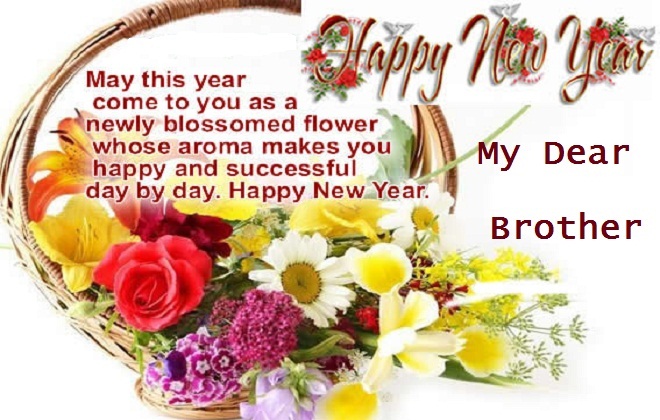 Happy New Year My Dear Brother