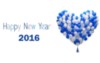 Happy New Year 2016 -- Heart