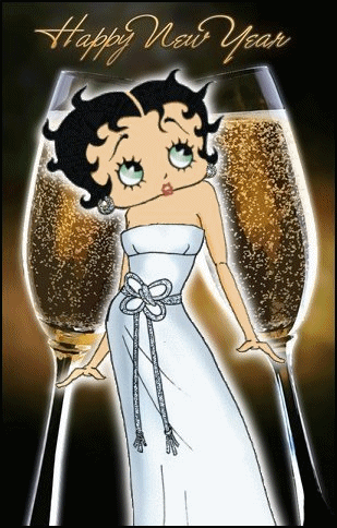 Happy New Year -- Betty Boop