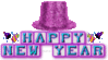 Happy New Year -- Pink Hat