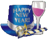 Happy New Year! -- Blue Hat