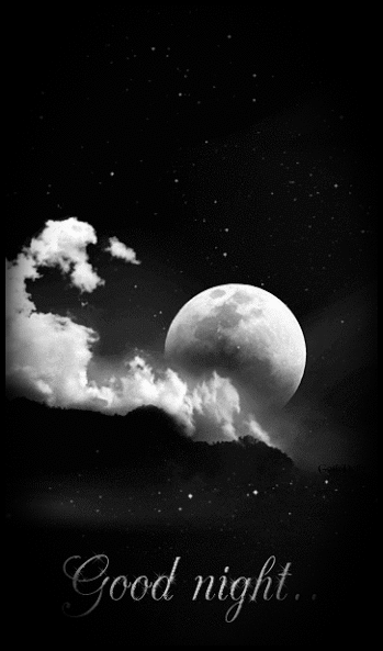 Good Night... -- Moon in the Sky 