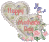 Happy Mother's Day -- Hearts and Flowers