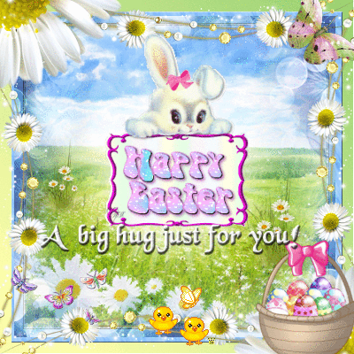 Happy Easter! A big hug just for you!
