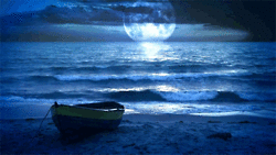 Sea and Moon