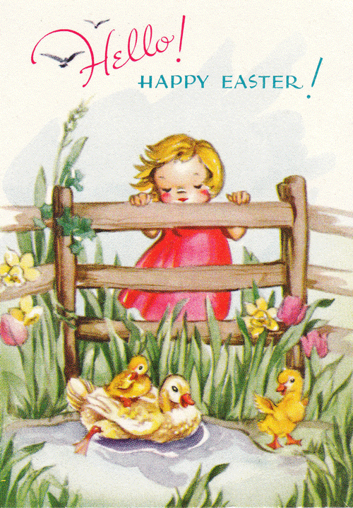 Hello! Happy Easter!